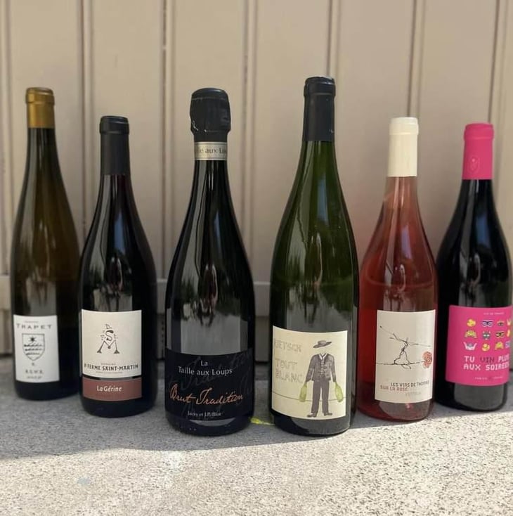 Sur La Rose - La Ferme Saint-Martin - Les Vins de Thomas - Sophie & Thomas Jullien 