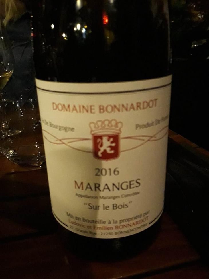 Sur Le Bois - Domaine Bonnardot - Antoine, Ludovic & Emilien Bonnardot 