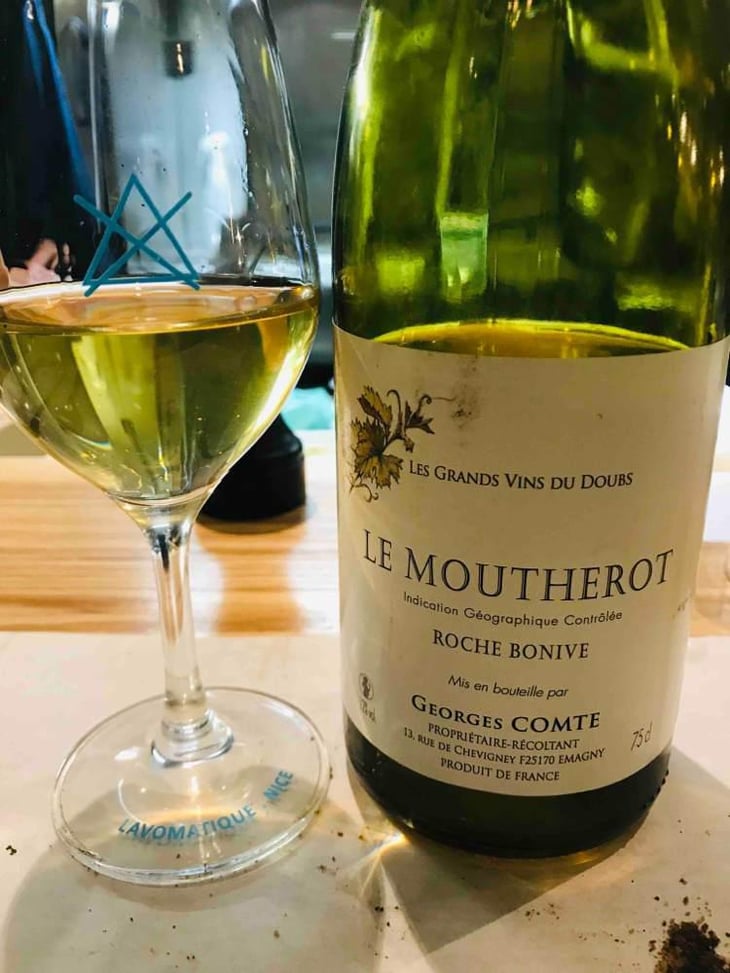 Sur Roche Bonive - Le Moutherot - Georges Comte 