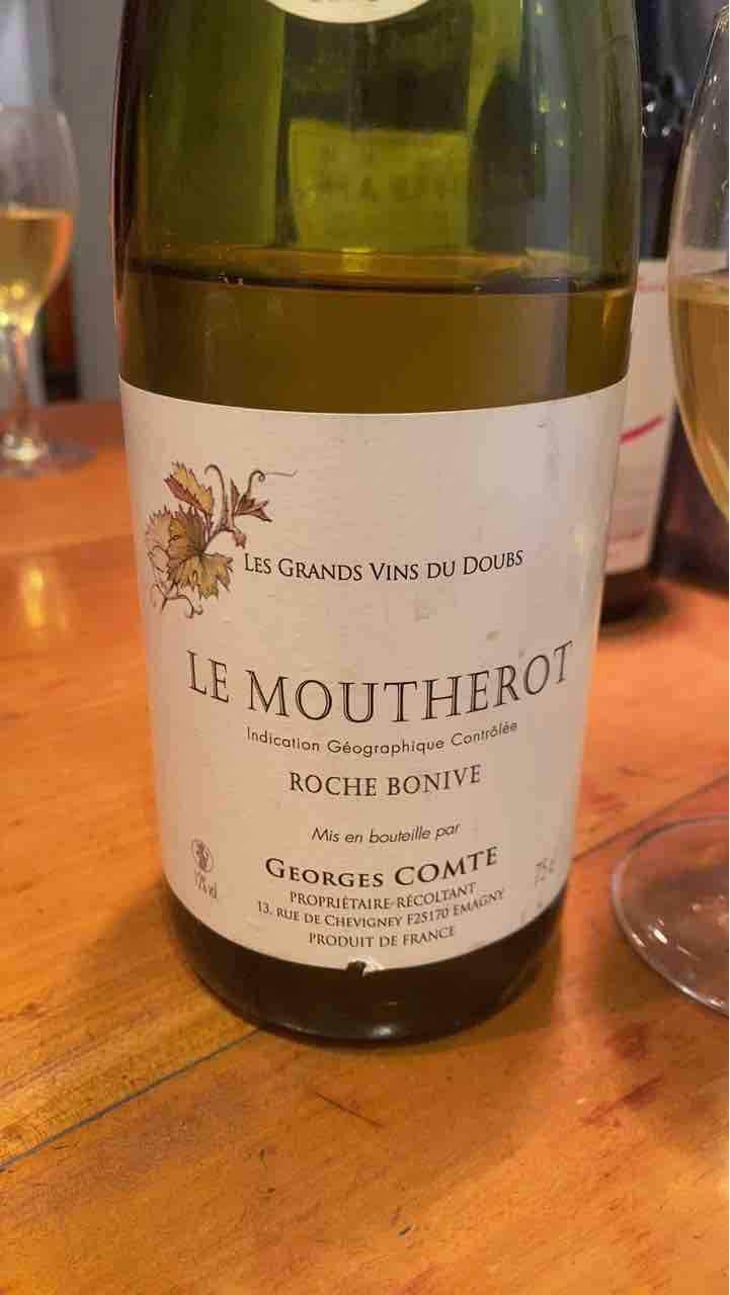 Sur Roche Bonive - Le Moutherot - Georges Comte 