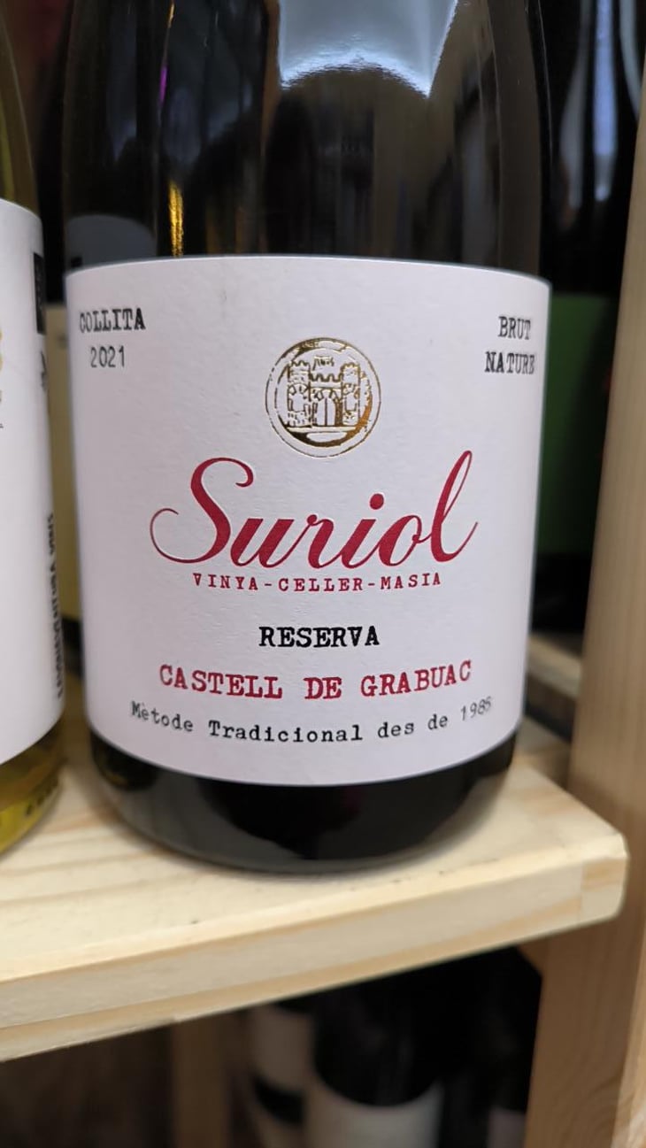 Suriol Brut Nature - Cellers de Can Suriol del Castell - Azimut - Assis Suriol 