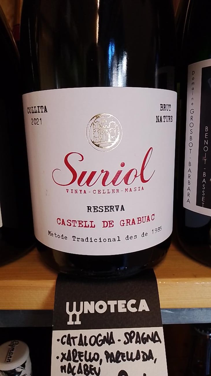 Suriol El Bosc Reserva Brut Nature - Cellers de Can Suriol del Castell - Azimut - Assis Suriol 