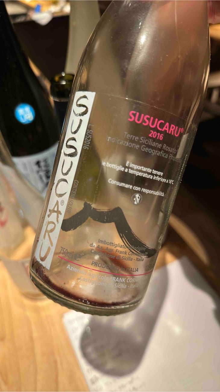 Susucaru Rosato - Azienda Agricola Frank Cornelissen - Frank Cornelissen -2020
