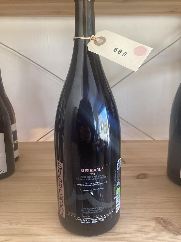 Susucaru Rosato - Azienda Agricola Frank Cornelissen - Frank Cornelissen -2020