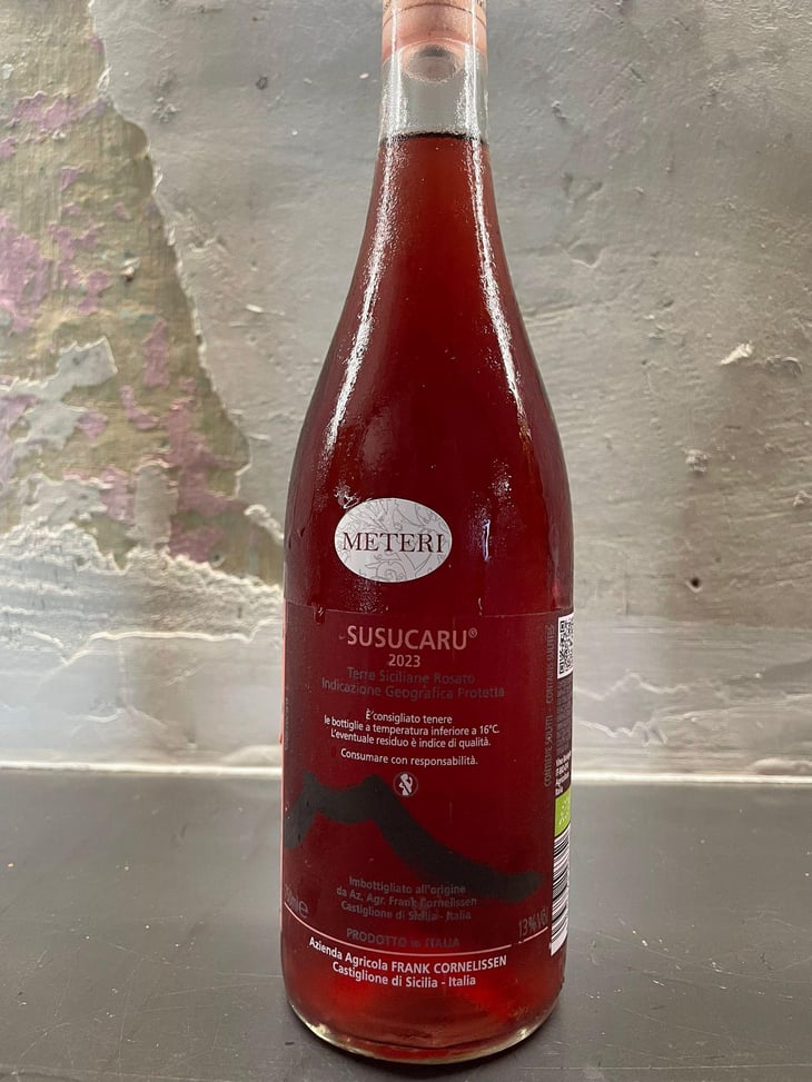 Susucaru Rosato - Azienda Agricola Frank Cornelissen - Frank Cornelissen -2020