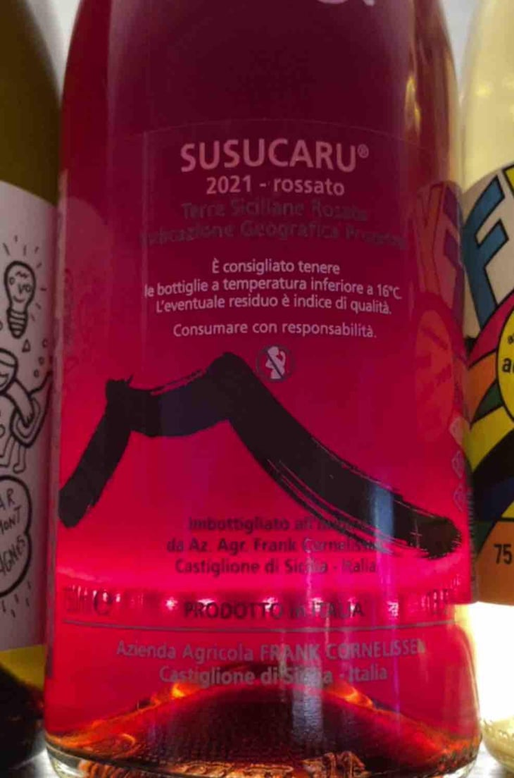 Susucaru Rosato - Azienda Agricola Frank Cornelissen - Frank Cornelissen -2020