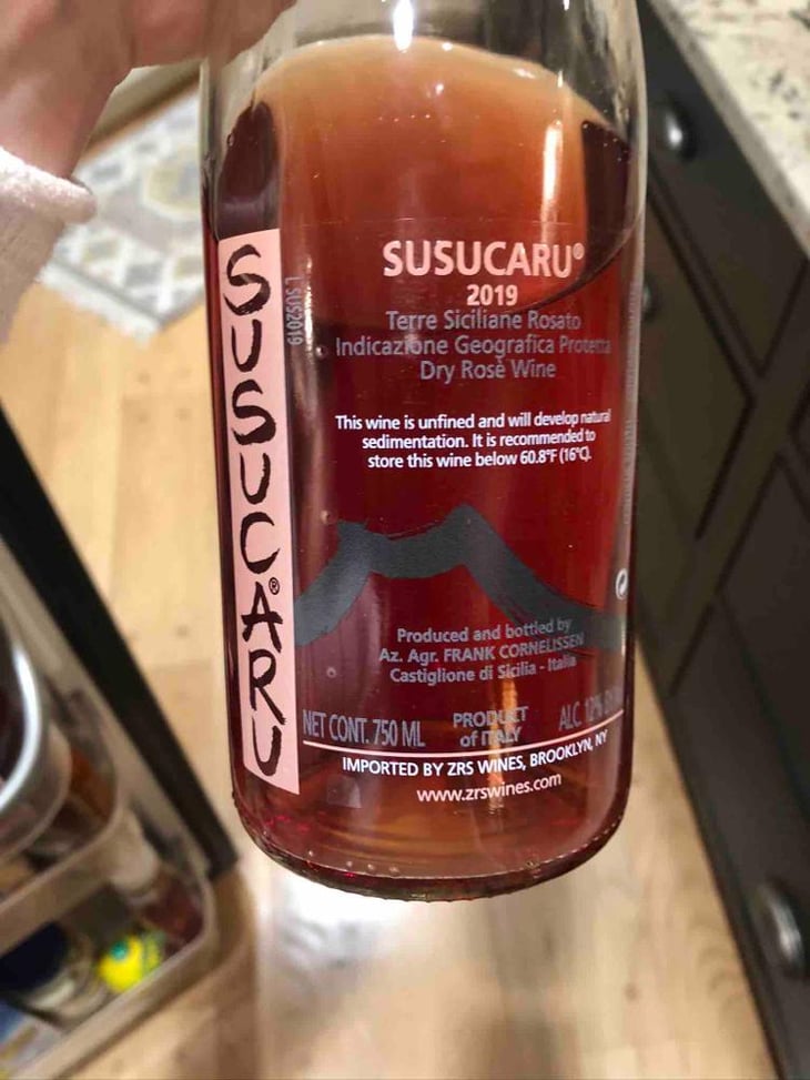 Susucaru Rosato - Azienda Agricola Frank Cornelissen - Frank Cornelissen -2020