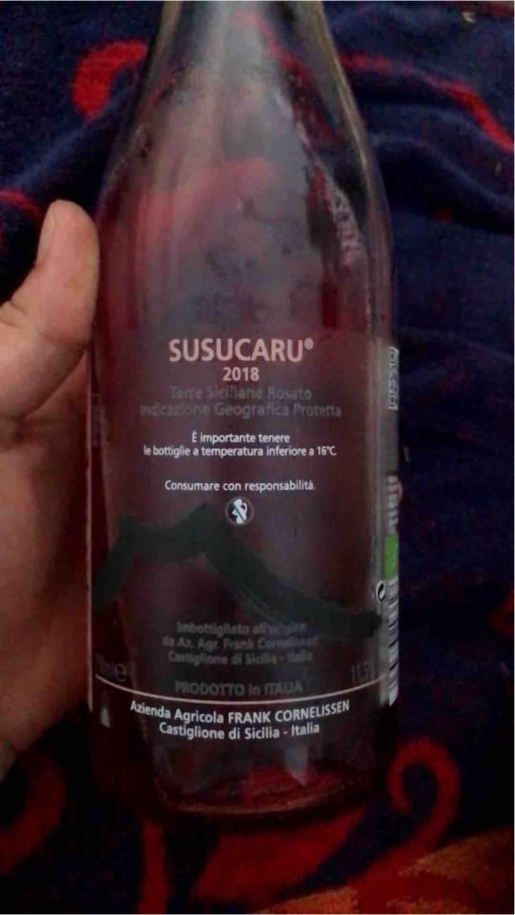 Susucaru Rosato - Azienda Agricola Frank Cornelissen - Frank Cornelissen -2020