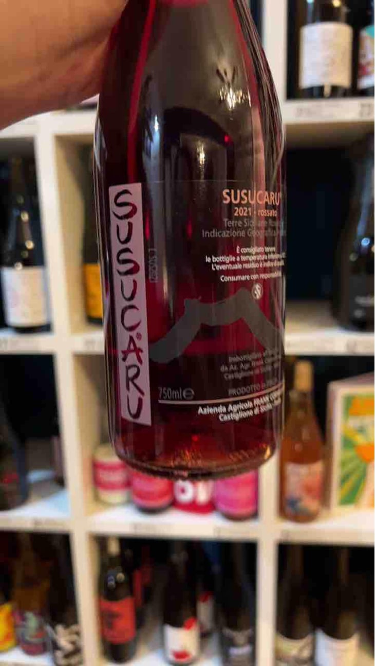Susucaru Rosato - Azienda Agricola Frank Cornelissen - Frank Cornelissen -2020