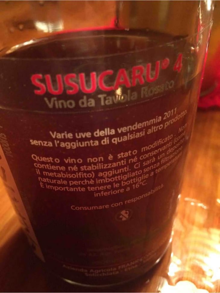 Susucaru Rosato - Azienda Agricola Frank Cornelissen - Frank Cornelissen -2020