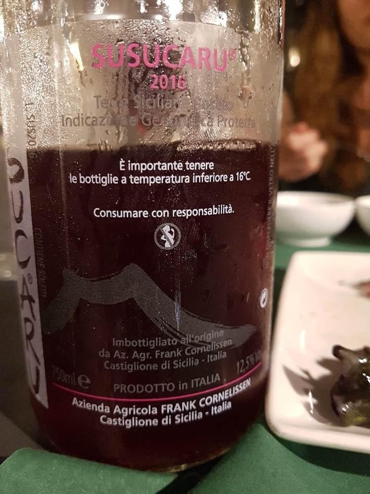 Susucaru Rosato - Azienda Agricola Frank Cornelissen - Frank Cornelissen -2020