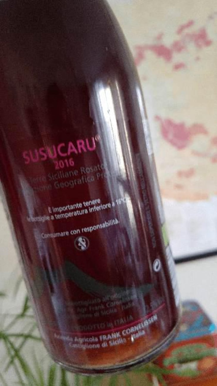 Susucaru Rosato - Azienda Agricola Frank Cornelissen - Frank Cornelissen -2020