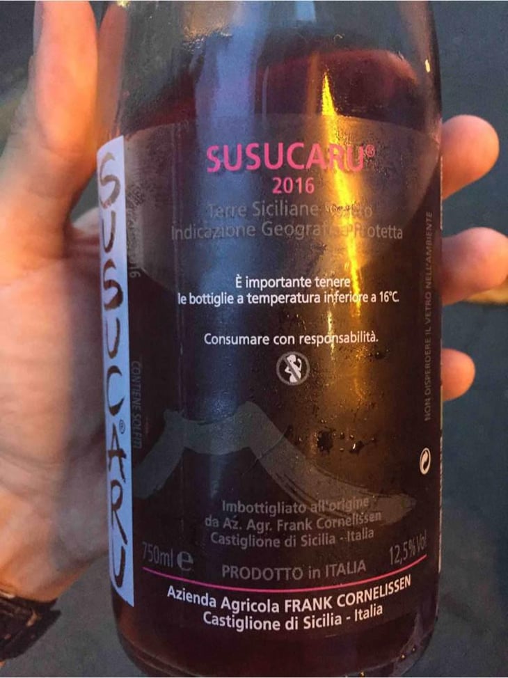 Susucaru Rosato - Azienda Agricola Frank Cornelissen - Frank Cornelissen -2020