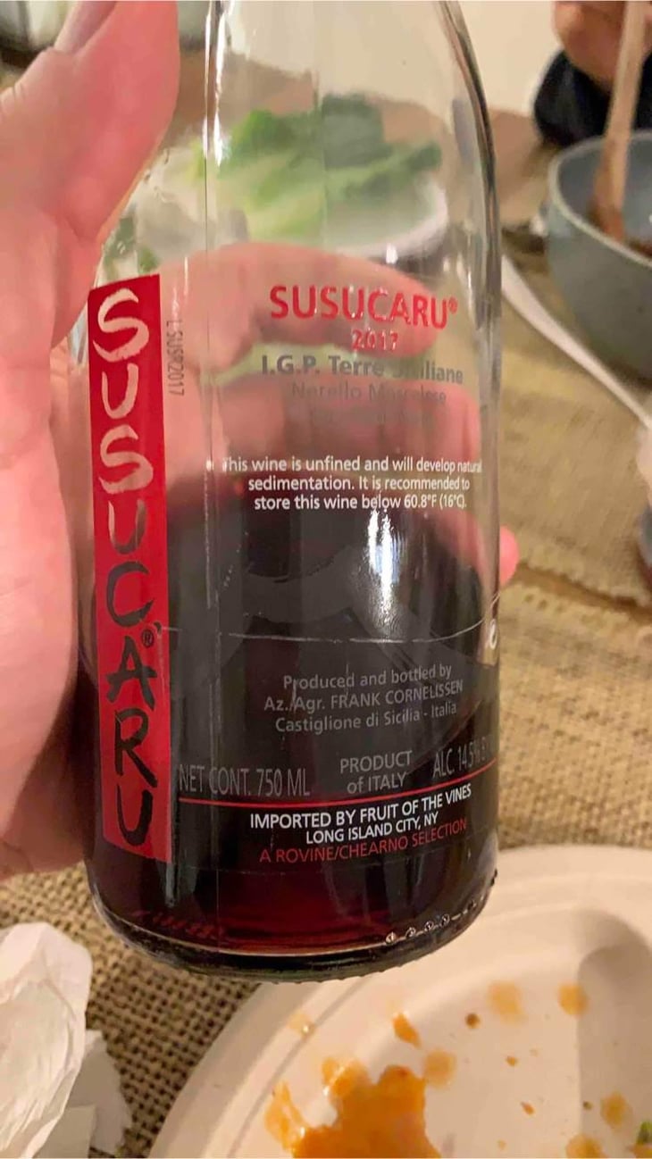 Susucaru Rosato - Azienda Agricola Frank Cornelissen - Frank Cornelissen -2020
