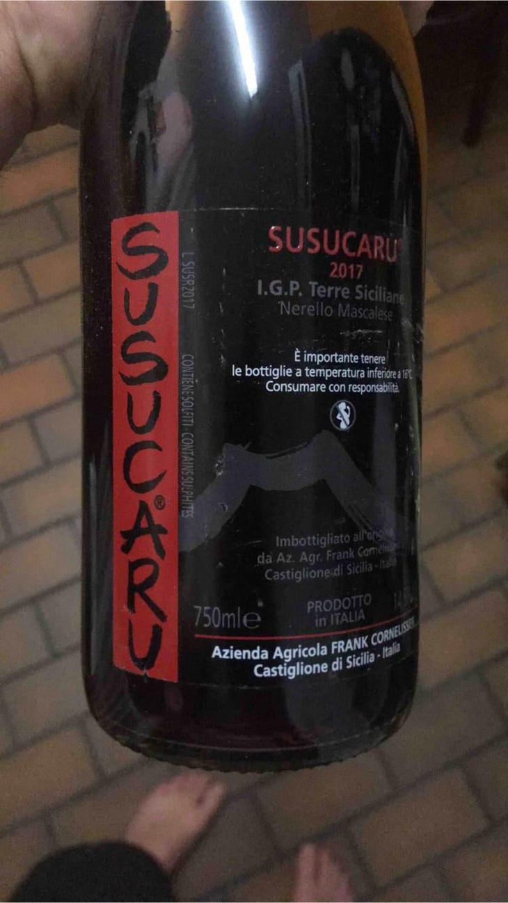 Susucaru Rosato - Azienda Agricola Frank Cornelissen - Frank Cornelissen -2020