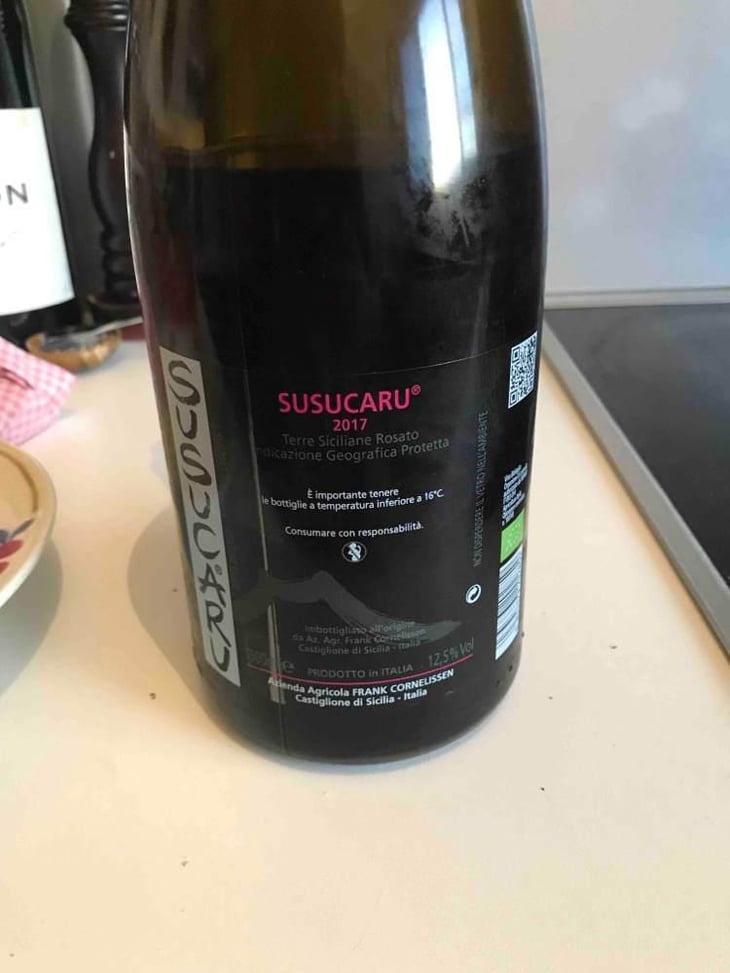 Susucaru Rosato - Azienda Agricola Frank Cornelissen - Frank Cornelissen -2020