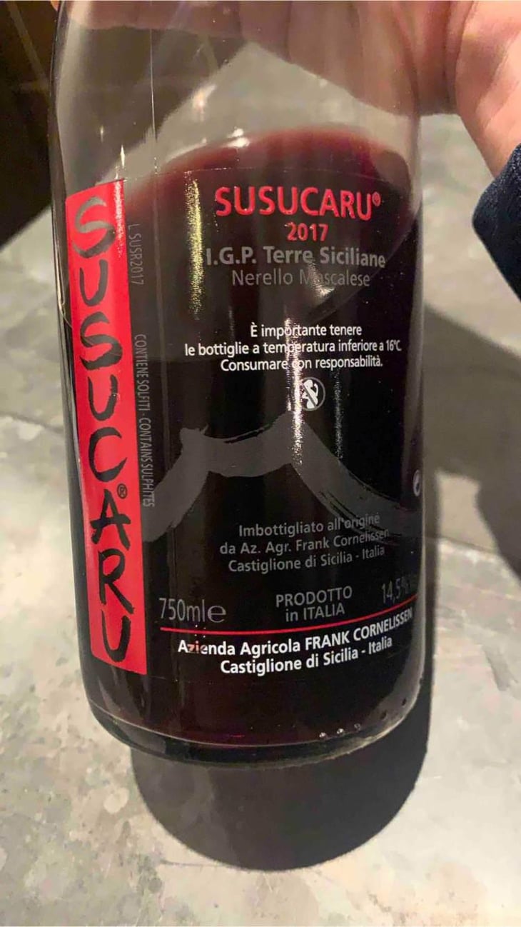 Susucaru Rosato - Azienda Agricola Frank Cornelissen - Frank Cornelissen -2020