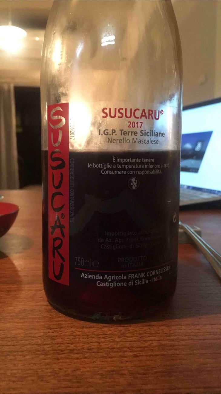 Susucaru Rosato - Azienda Agricola Frank Cornelissen - Frank Cornelissen -2020