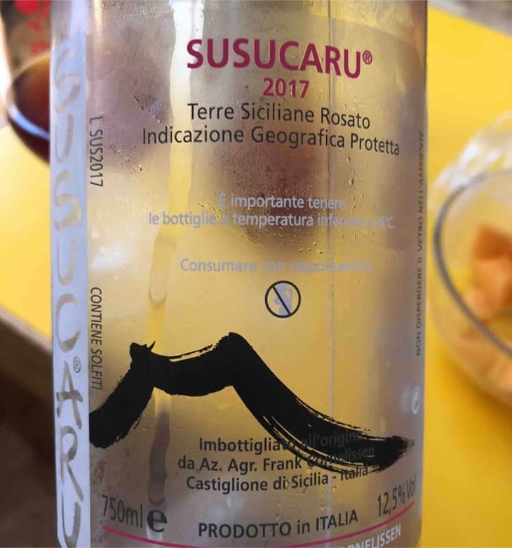 Susucaru Rosato - Azienda Agricola Frank Cornelissen - Frank Cornelissen -2020