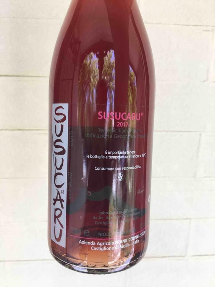 Susucaru Rosato - Azienda Agricola Frank Cornelissen - Frank Cornelissen -2020