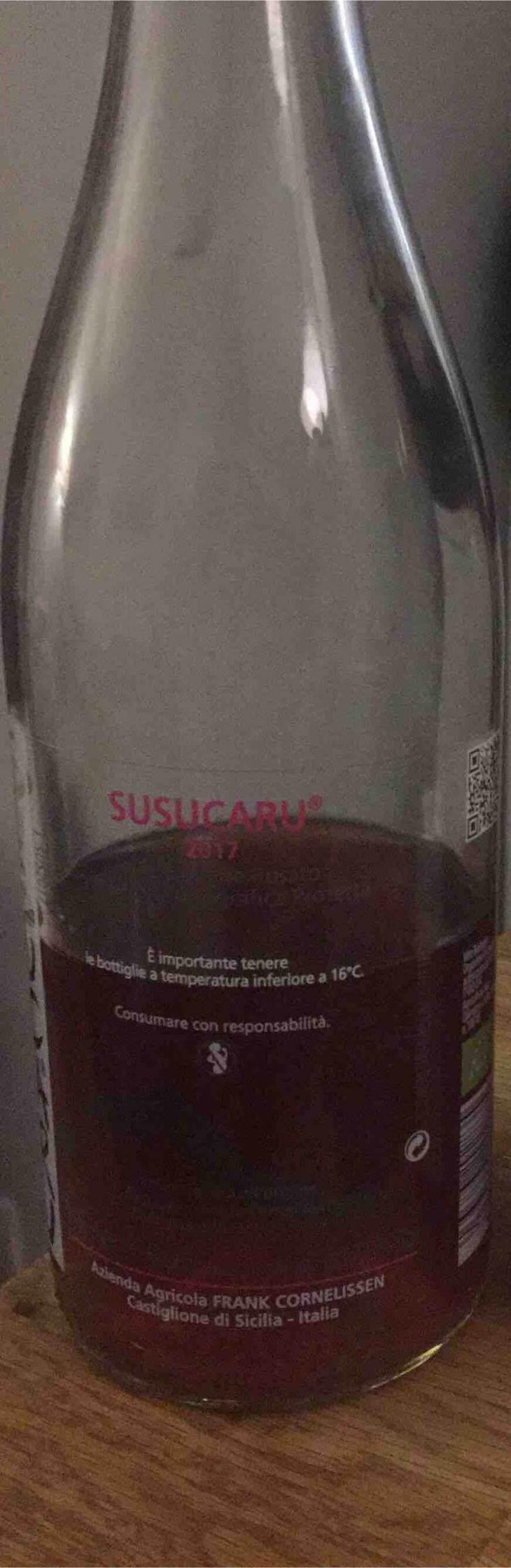 Susucaru Rosato - Azienda Agricola Frank Cornelissen - Frank Cornelissen -2020