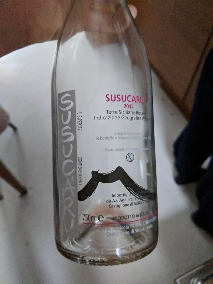 Susucaru Rosato - Azienda Agricola Frank Cornelissen - Frank Cornelissen -2020