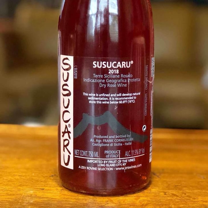Susucaru Rosato - Azienda Agricola Frank Cornelissen - Frank Cornelissen -2020