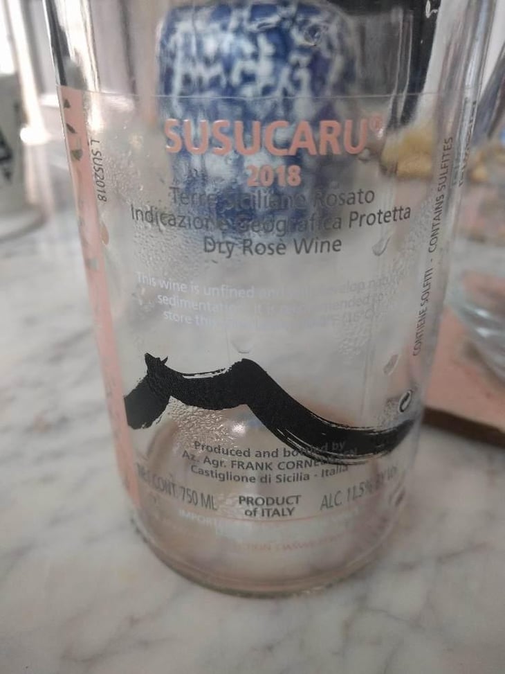 Susucaru Rosato - Azienda Agricola Frank Cornelissen - Frank Cornelissen -2020