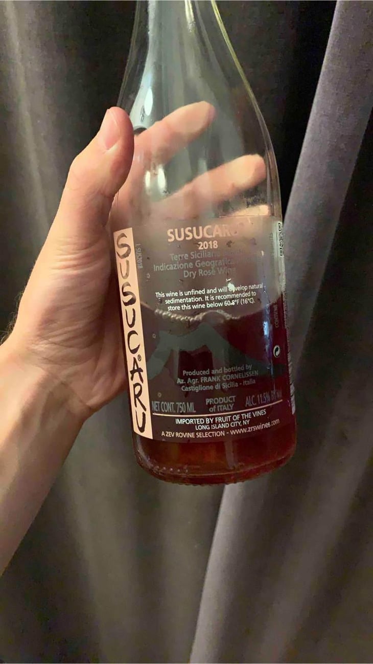 Susucaru Rosato - Azienda Agricola Frank Cornelissen - Frank Cornelissen -2020