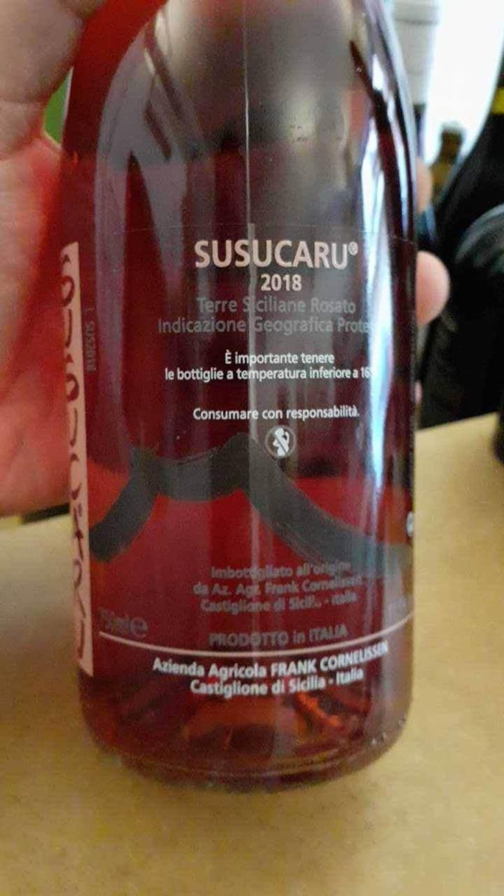 Susucaru Rosato - Azienda Agricola Frank Cornelissen - Frank Cornelissen -2020