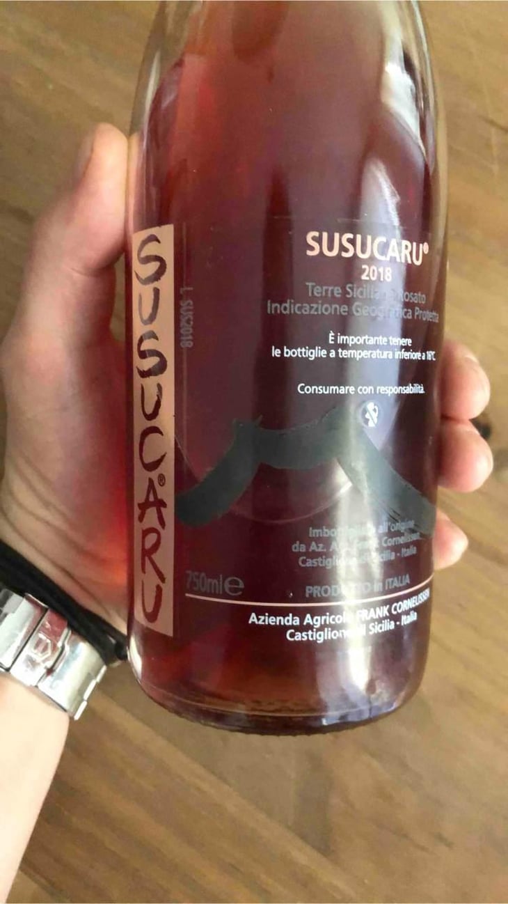 Susucaru Rosato - Azienda Agricola Frank Cornelissen - Frank Cornelissen -2020