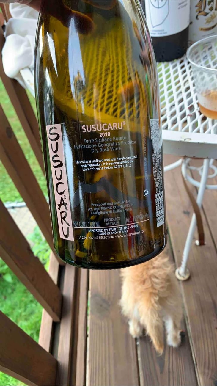 Susucaru Rosato - Azienda Agricola Frank Cornelissen - Frank Cornelissen -2020