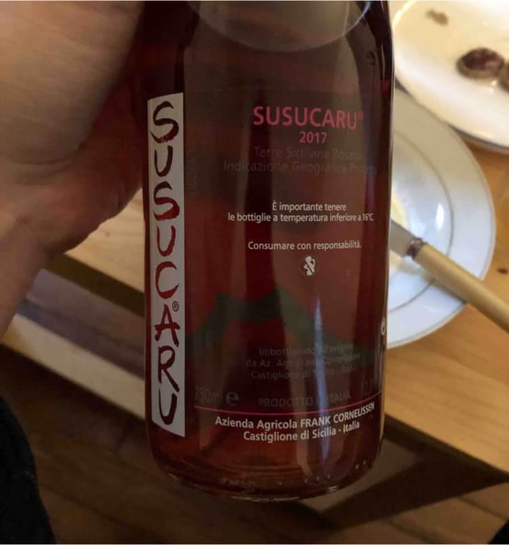 Susucaru Rosato - Azienda Agricola Frank Cornelissen - Frank Cornelissen -2020