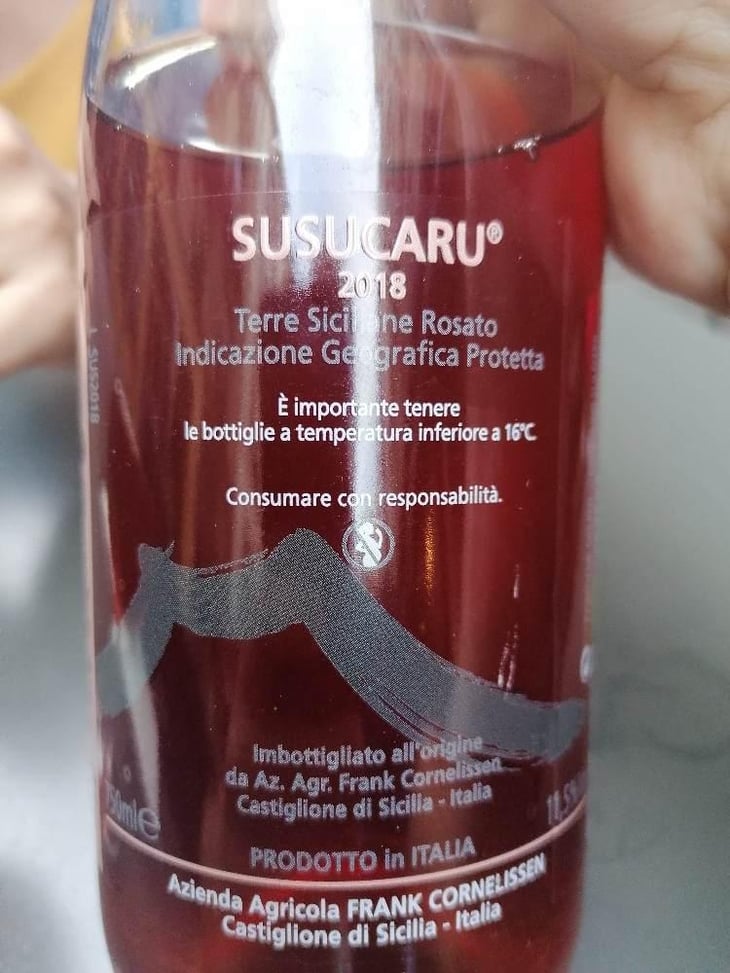 Susucaru Rosato - Azienda Agricola Frank Cornelissen - Frank Cornelissen -2020