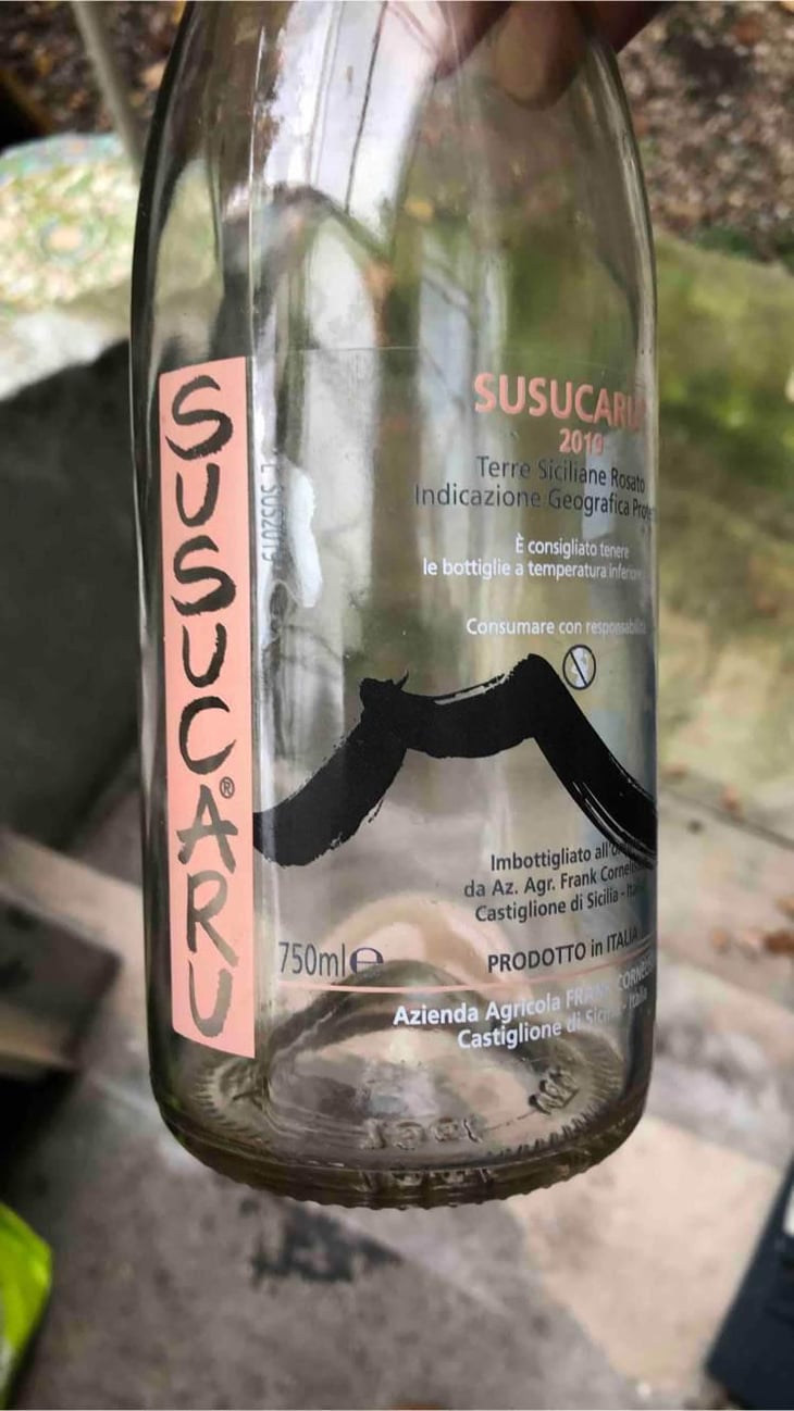 Susucaru Rosato - Azienda Agricola Frank Cornelissen - Frank Cornelissen -2020