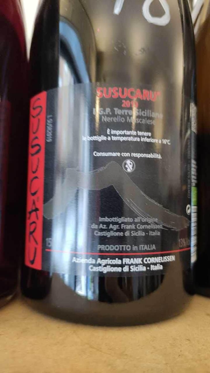 Susucaru Rosato - Azienda Agricola Frank Cornelissen - Frank Cornelissen -2020
