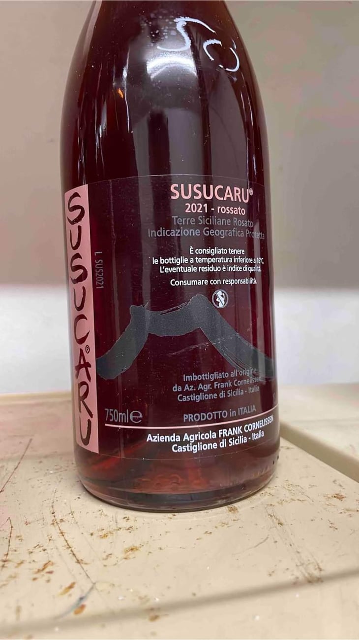 Susucaru Rosato - Azienda Agricola Frank Cornelissen - Frank Cornelissen -2020