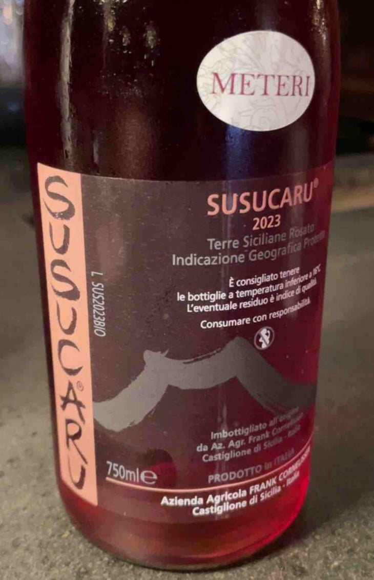 Susucaru Rosato - Azienda Agricola Frank Cornelissen - Frank Cornelissen -2020