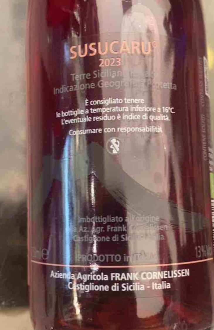 Susucaru Rosato - Azienda Agricola Frank Cornelissen - Frank Cornelissen -2020