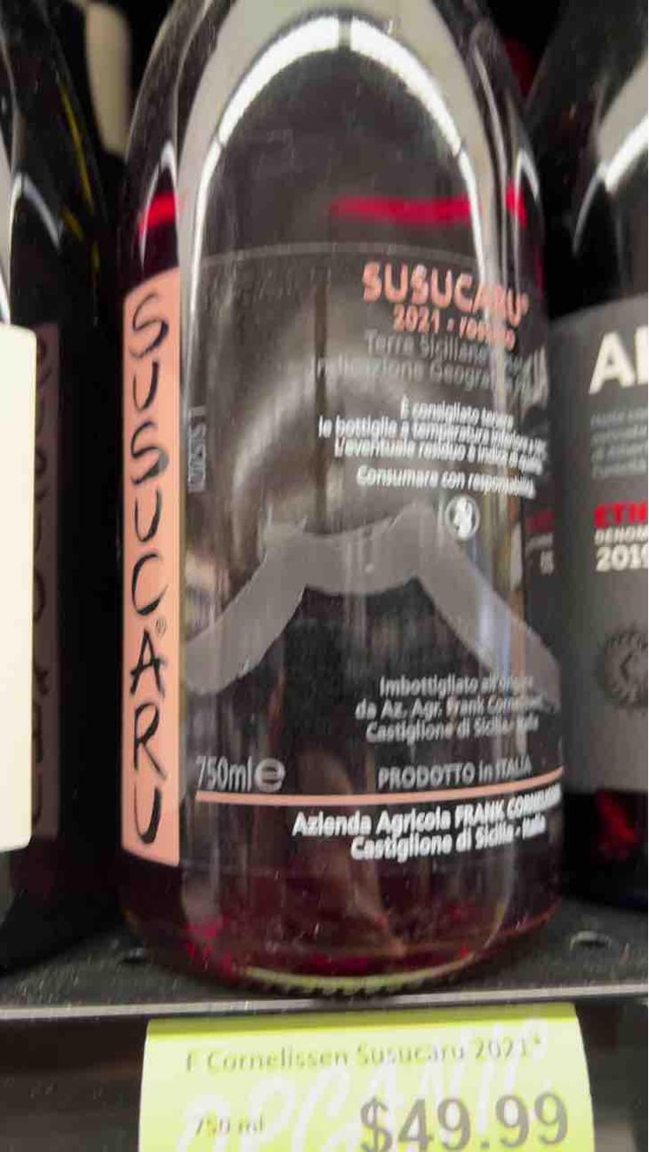 Susucaru Rosato - Azienda Agricola Frank Cornelissen - Frank Cornelissen -2020