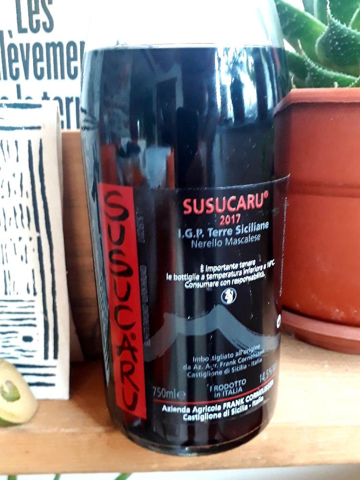 Susucaru Rosso - Azienda Agricola Frank Cornelissen - Frank Cornelissen 