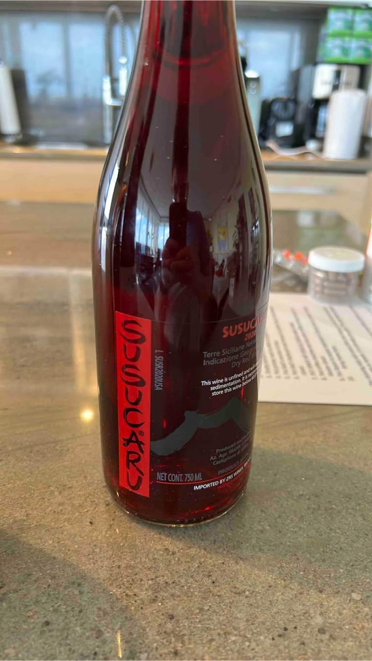 Susucaru Rosso - Azienda Agricola Frank Cornelissen - Frank Cornelissen 