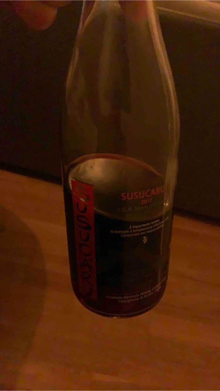 Susucaru Rosso - Azienda Agricola Frank Cornelissen - Frank Cornelissen 