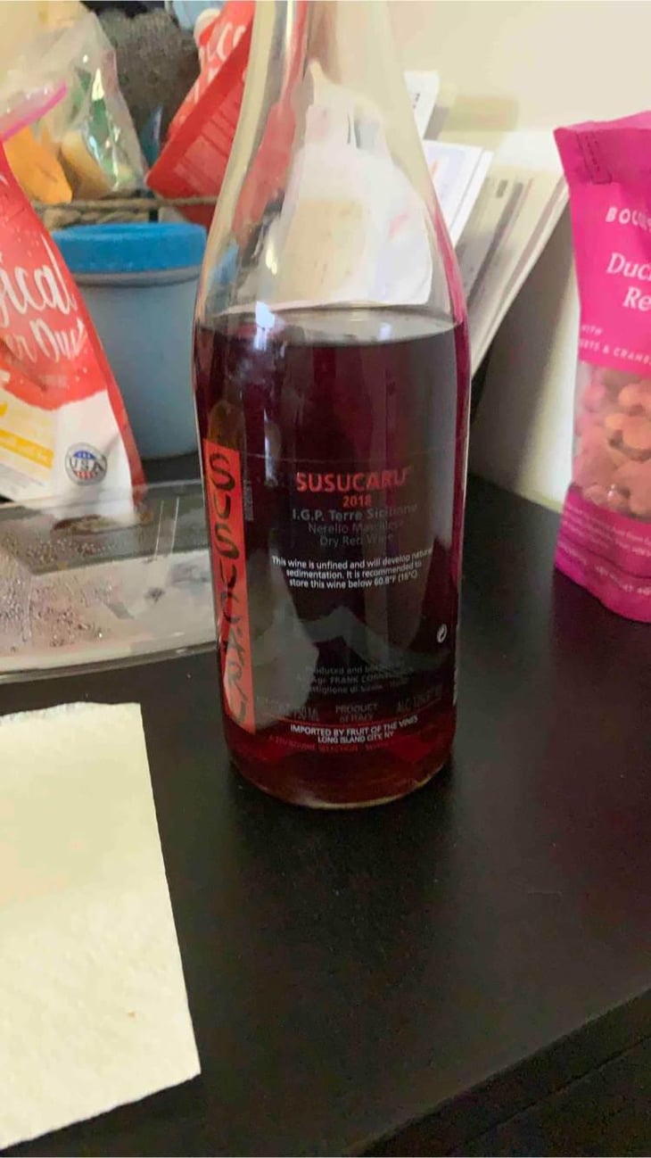 Susucaru Rosso - Azienda Agricola Frank Cornelissen - Frank Cornelissen 