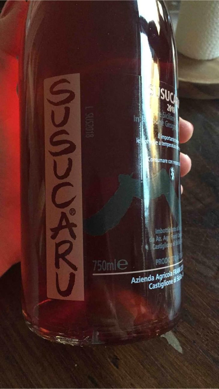 Susucaru Rosso - Azienda Agricola Frank Cornelissen - Frank Cornelissen 
