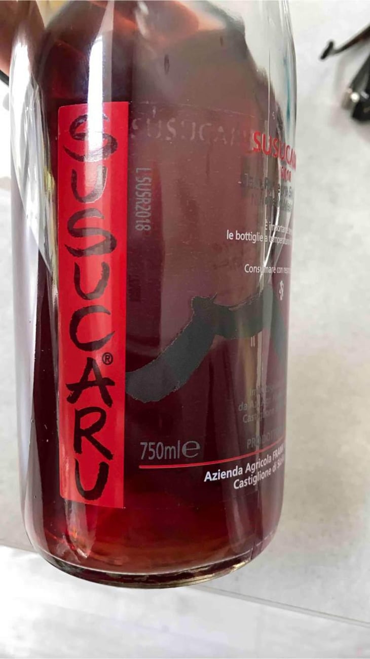 Susucaru Rosso - Azienda Agricola Frank Cornelissen - Frank Cornelissen 