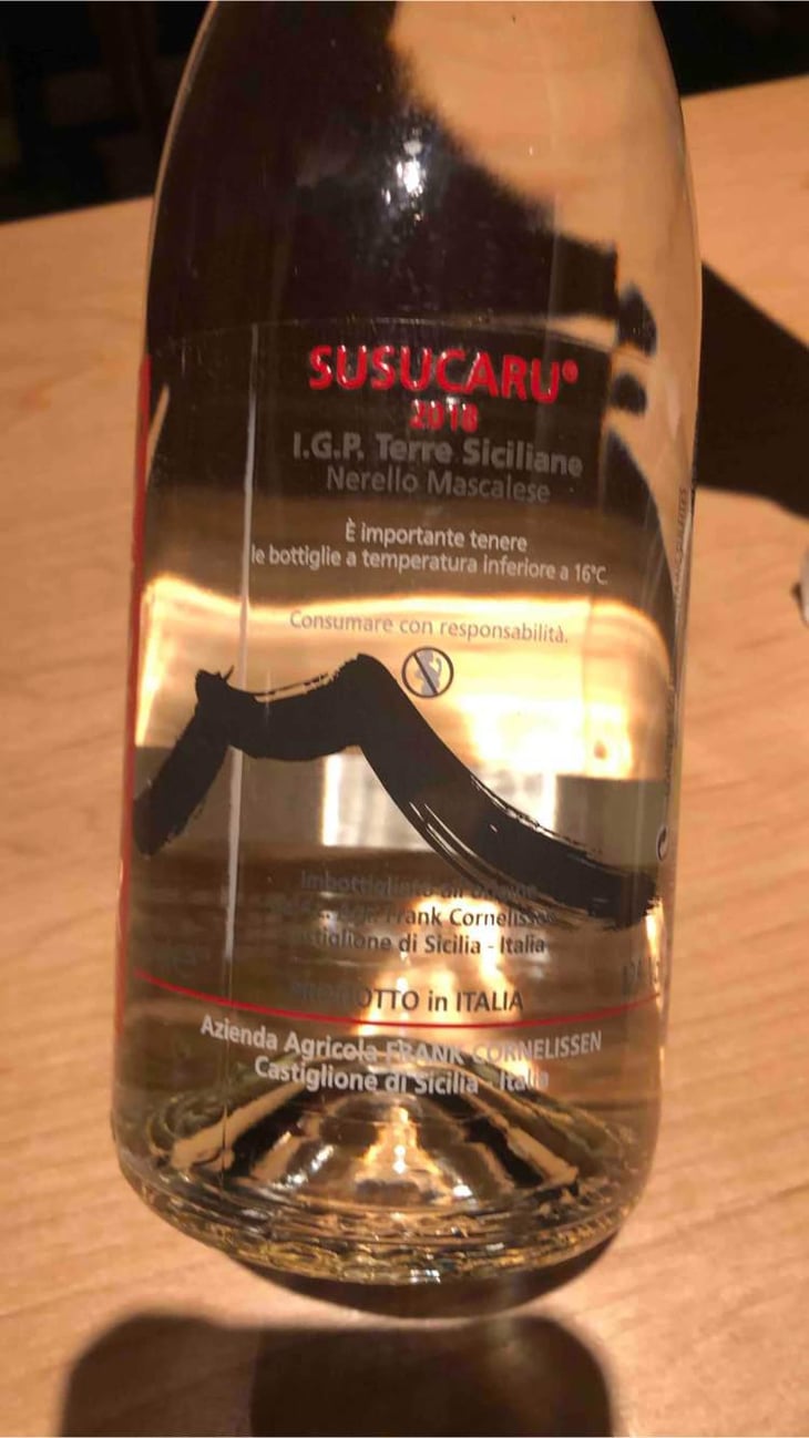 Susucaru Rosso - Azienda Agricola Frank Cornelissen - Frank Cornelissen 