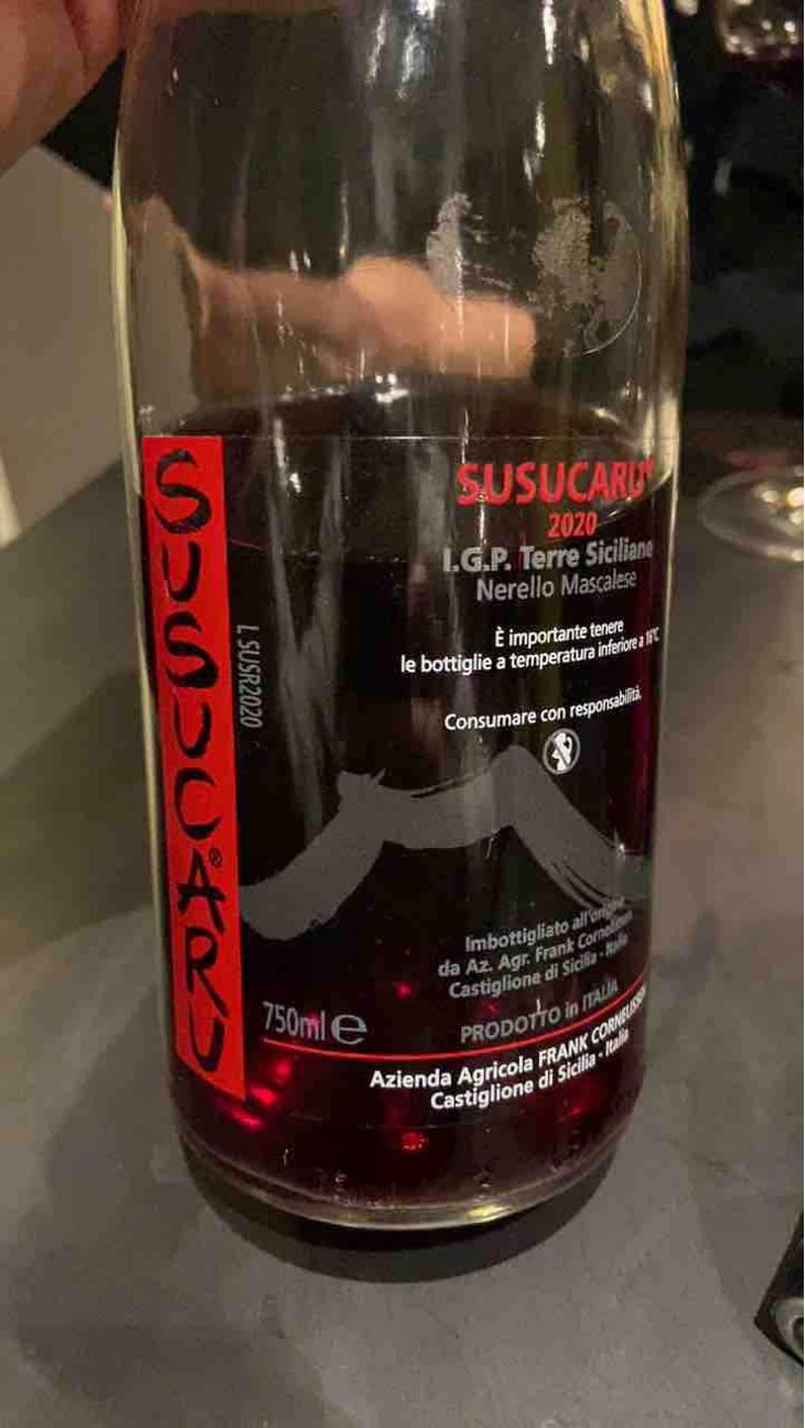 Susucaru Rosso - Azienda Agricola Frank Cornelissen - Frank Cornelissen 