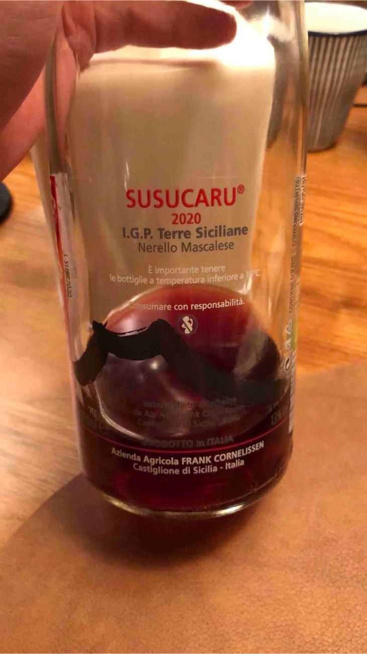 Susucaru Rosso - Azienda Agricola Frank Cornelissen - Frank Cornelissen 