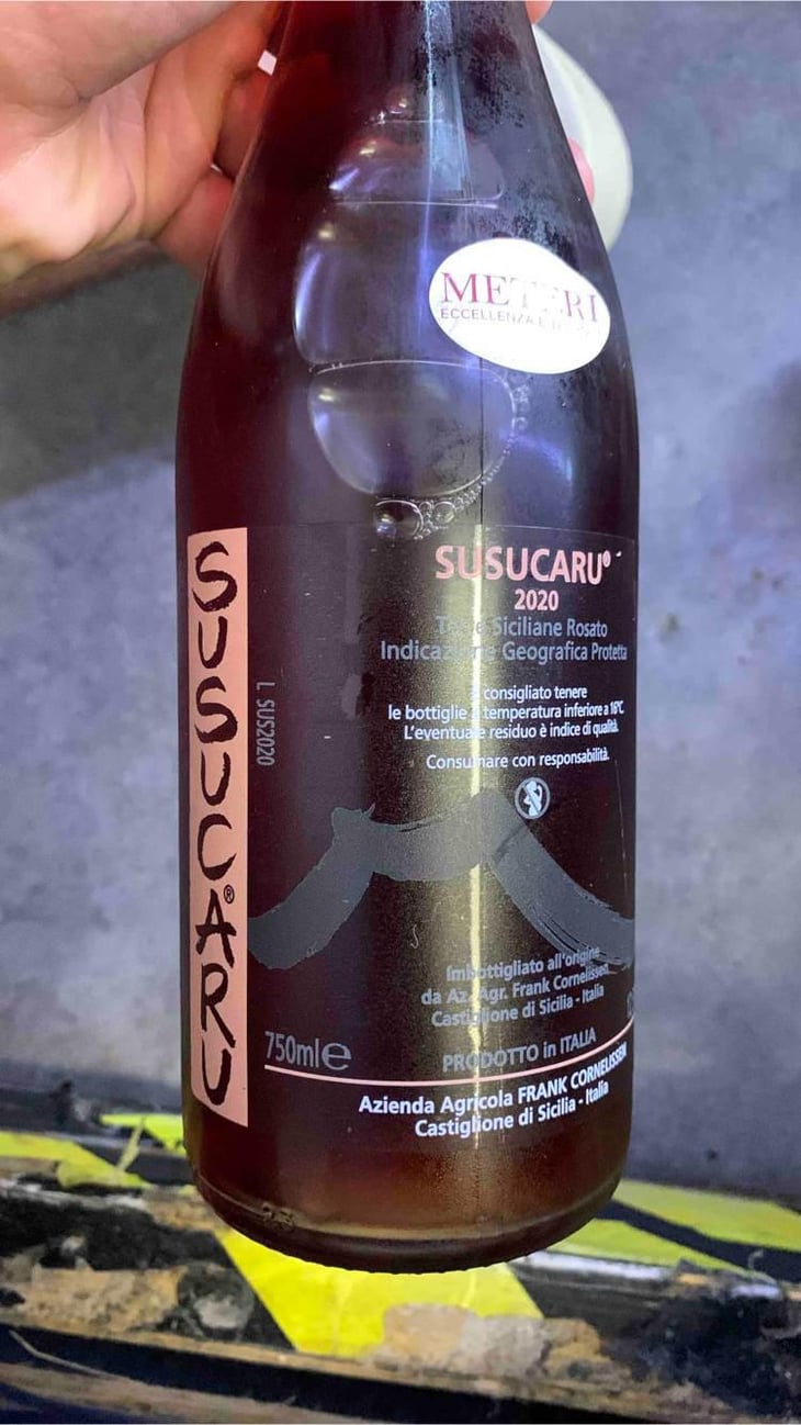 Susucaru Rosso - Azienda Agricola Frank Cornelissen - Frank Cornelissen 